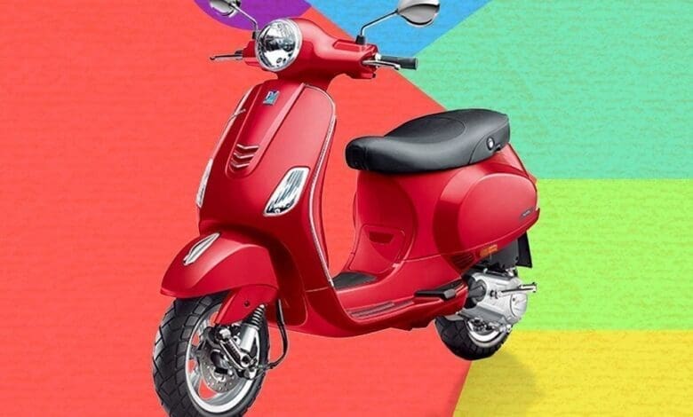 Nueva Vespa VXL 150 roja