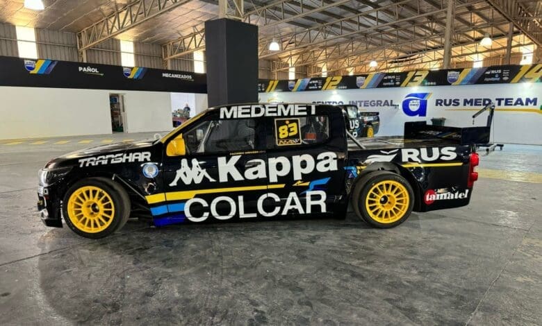 Chiva suelta: esta es la S10 de Facundo Ardusso y el RUS Med Team 1 Ardusso 1