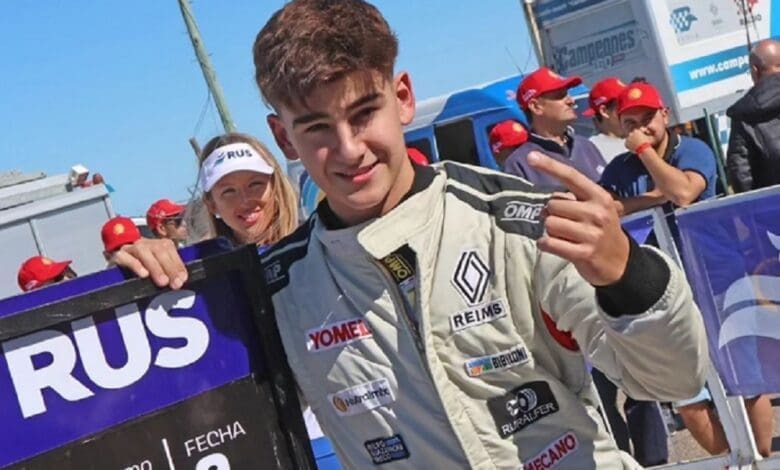 Alegría veloz: Baztarrica se quedó con la primera pole 1 F2 Viedma Baztarrica 1