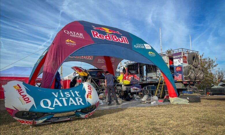 Llegó el “Príncipe”: Al Attiyah, listo para la aventura 1 Nasser 2
