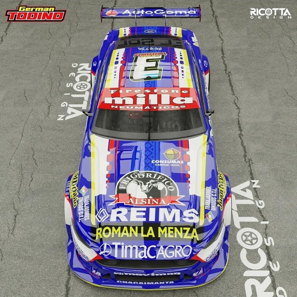 ¡A galopar!: Todino y el Maquin Parts estrenan el Mustang 3 TC Todino Mustang 3