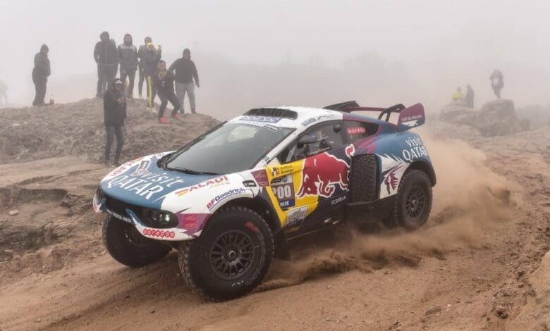 Voló como un cóndor: Al Attiyah se llevó el Prólogo 1 DR40 Prologo Nasser