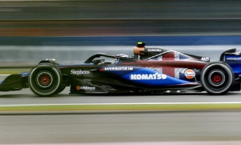 ¡Franco histórico! Colapinto giró con el Williams de F1 1 F1 Colapinto