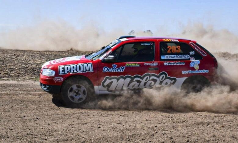 Rally de Hughes: una fecha exigente para la dupla Romero y Gobernatore 1 001