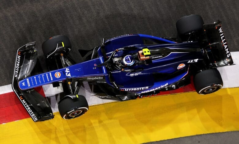 A un pasito de la Q3: Colapinto se clasificó 12° en Singapur 1 F1 Colapinto clasif Singapur