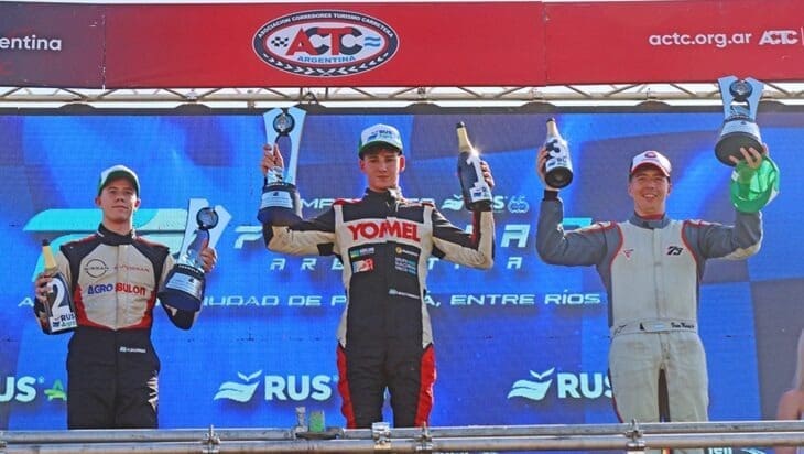 Tercera alegría: Baztarrica venció en la final de Paraná 1 F2 Baztarrica final Parana