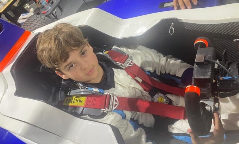 Prueba en Estados Unidos: Lázaro Bainotti girará en un F4 1 F4 Bainotti2