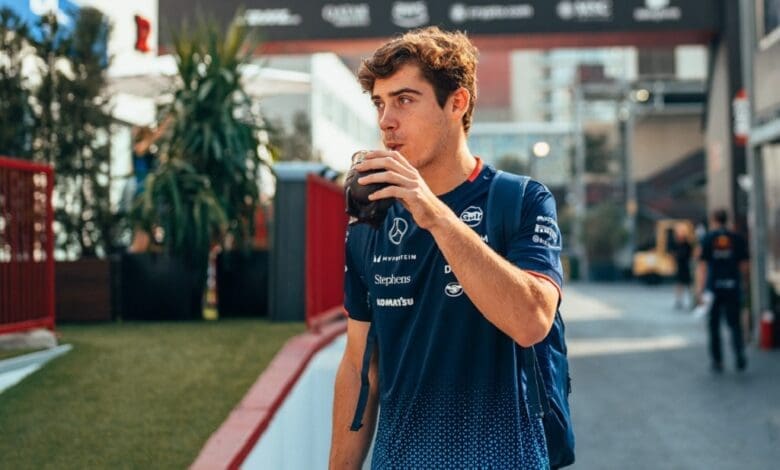 ¿Un matecito?: ¿qué yerba consume Colapinto en cada GP? 1 Colapinto paddock EEUU2