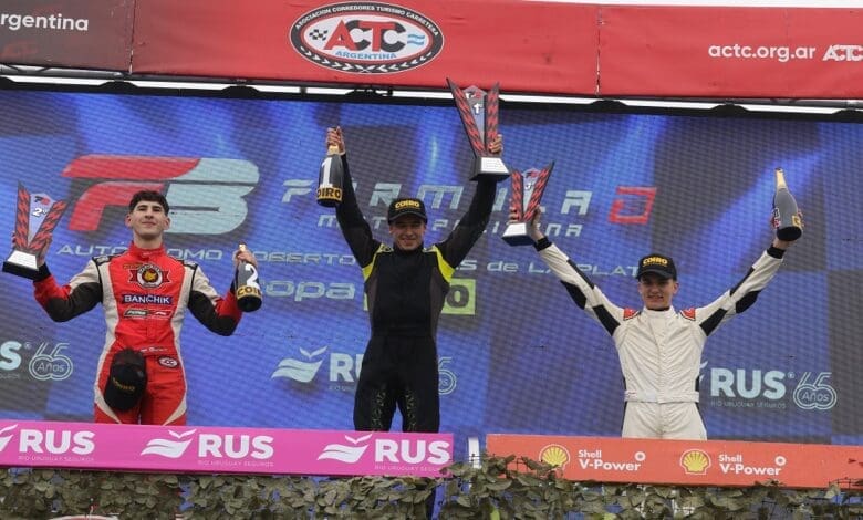Bautismo triunfal: Karalis logró su primera victoria en La Plata 1 F3M Karalis 1