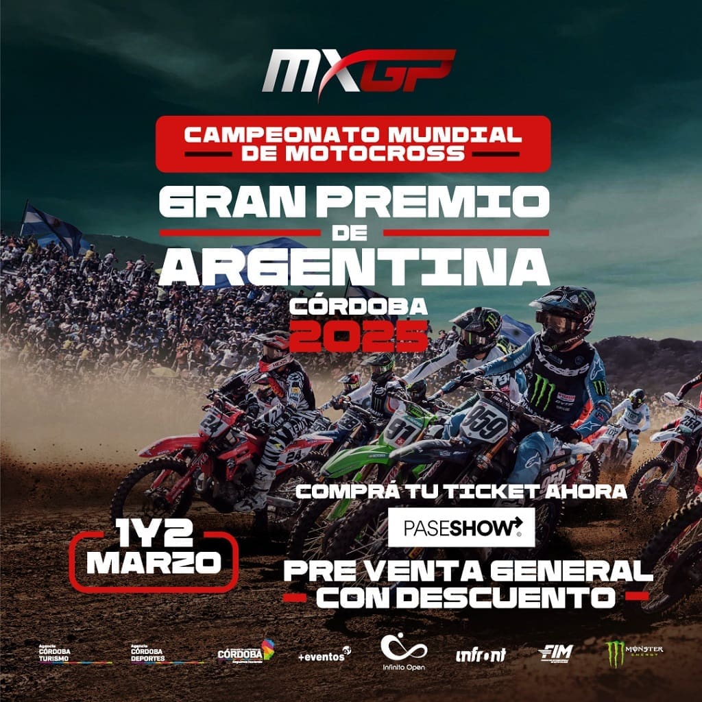 Córdoba espera: empieza la venta de entradas para el MXGP Argentina 2025 3 MXGP 2025 entradas 2