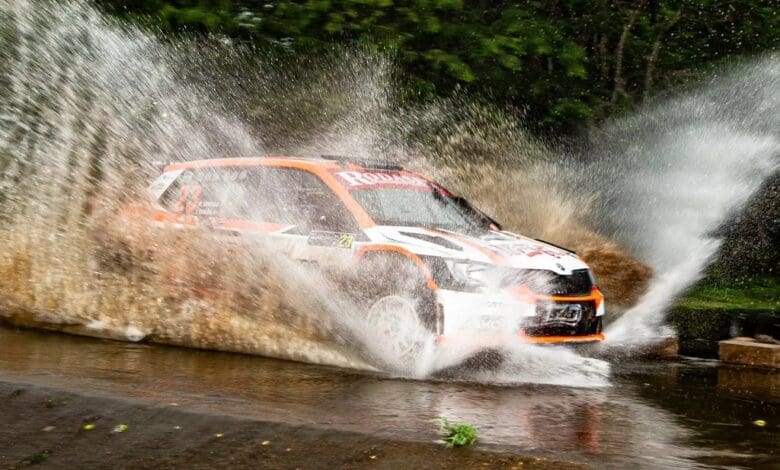 Ganó en el debut: Scuncio se quedó con el Rally de Almafuerte 1 RSL Scuncio Almafuerte