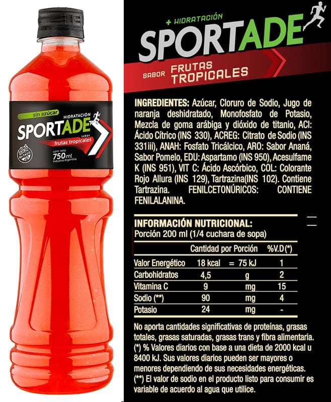 Sportade: la bebida isotónica que acompaña tus logros y tus metas 4 Rojo1