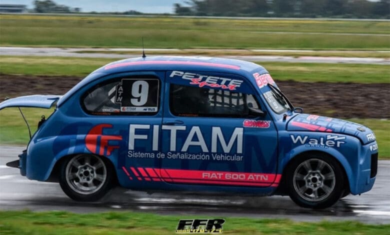 Subir al podio: el objetivo de Sotro en la Fiat 600 ATN 1 Sotro ATN1