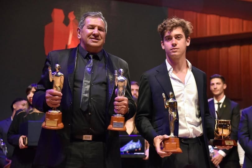El pibe de oro: Franco Colapinto se llevó el Olimpia de Oro 3 Olimpia Colapinto 2