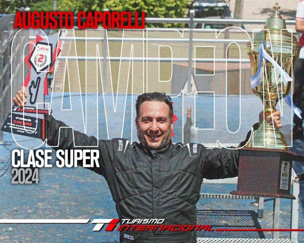 ¡Nuevo campeón!: Caporelli fue 2° y se consagró en la Súper 3 TI Caporelli 1