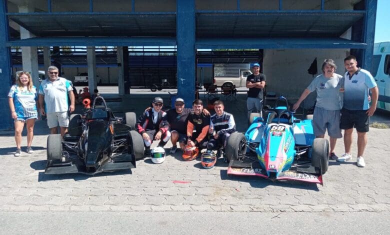 Primeros pasos: los campeones del PKN Fedenor giraron en el “Mouras” 1 F3M debutantes