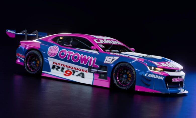 Camaro galáctico: Quijada mostró el diseño del Chevrolet 1 TC Quijada 1