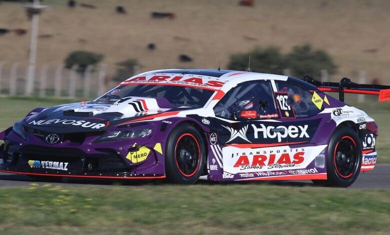 Agrelo contó con un Camry con un gran rendimiento