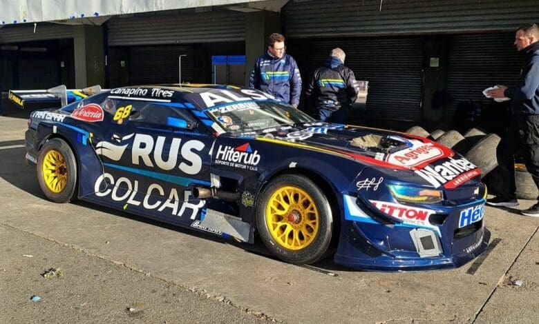 Prueba positiva: Canapino giró en el “Mouras” con el Camaro 1 La prueba de Canapino fue muy productiva