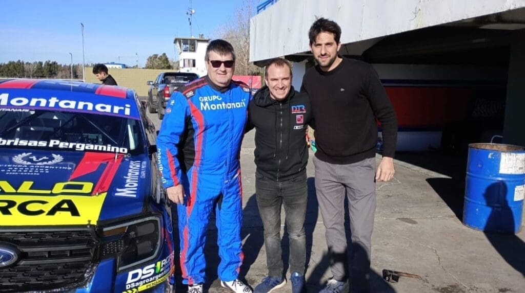 Prueba a full: el Montanari Racing testeó la Ranger 5 Montanari prueba 3