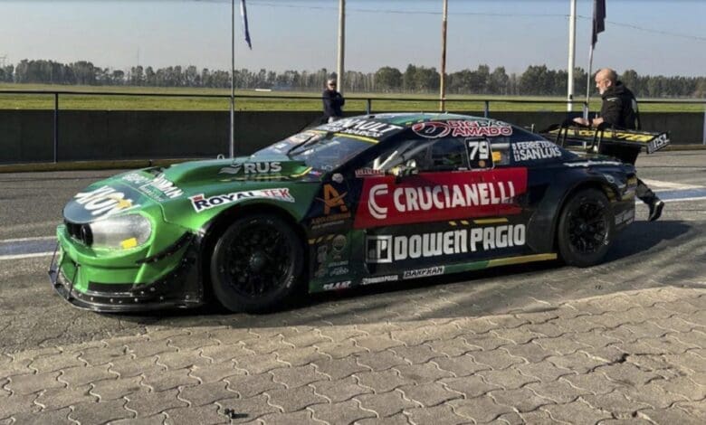 Salió el Toro: Chapur probó el Torino en el “Mouras” 1 Chapur giró durante todo el día con el Torino