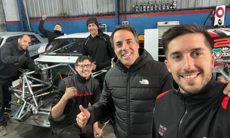 Con Chevy: Facundo Ledesma vuelve al Impiombato Motorsport 1 Ledesma junto a Impiombato y los chicos del equipo