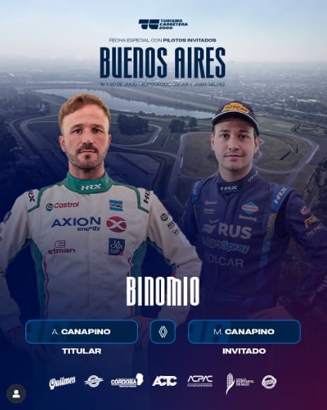 Te invito al “Gálvez”: conocé los binomios para Buenos Aires 3 Bin 0