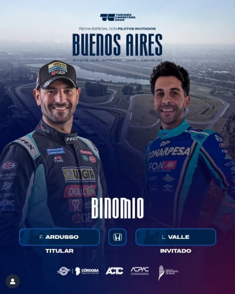 Te invito al “Gálvez”: conocé los binomios para Buenos Aires 4 Bin 1