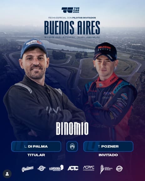 Te invito al “Gálvez”: conocé los binomios para Buenos Aires 7 Bin 4