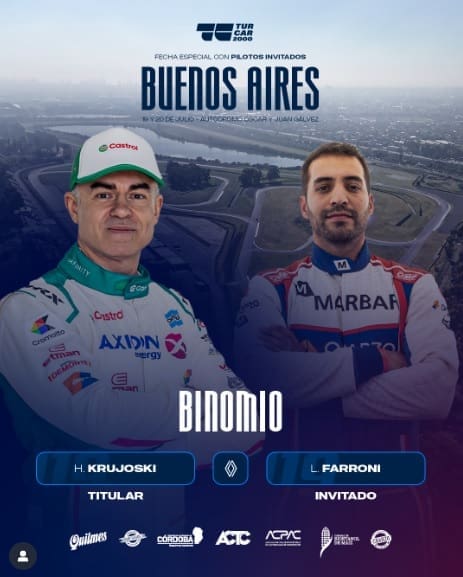 Te invito al “Gálvez”: conocé los binomios para Buenos Aires 8 Bin 6