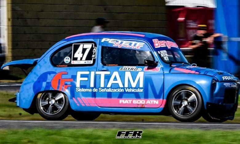 Fiat 600 ATN: Leo Sotro acelerará la “Bolita” 1 Sotro correrá con el 600 de su padre