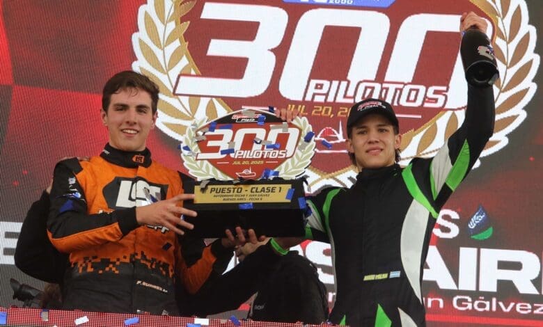 Final Clase Uno: Bayala y Suarez fueron los ganadores 1 TP C1 podio 300
