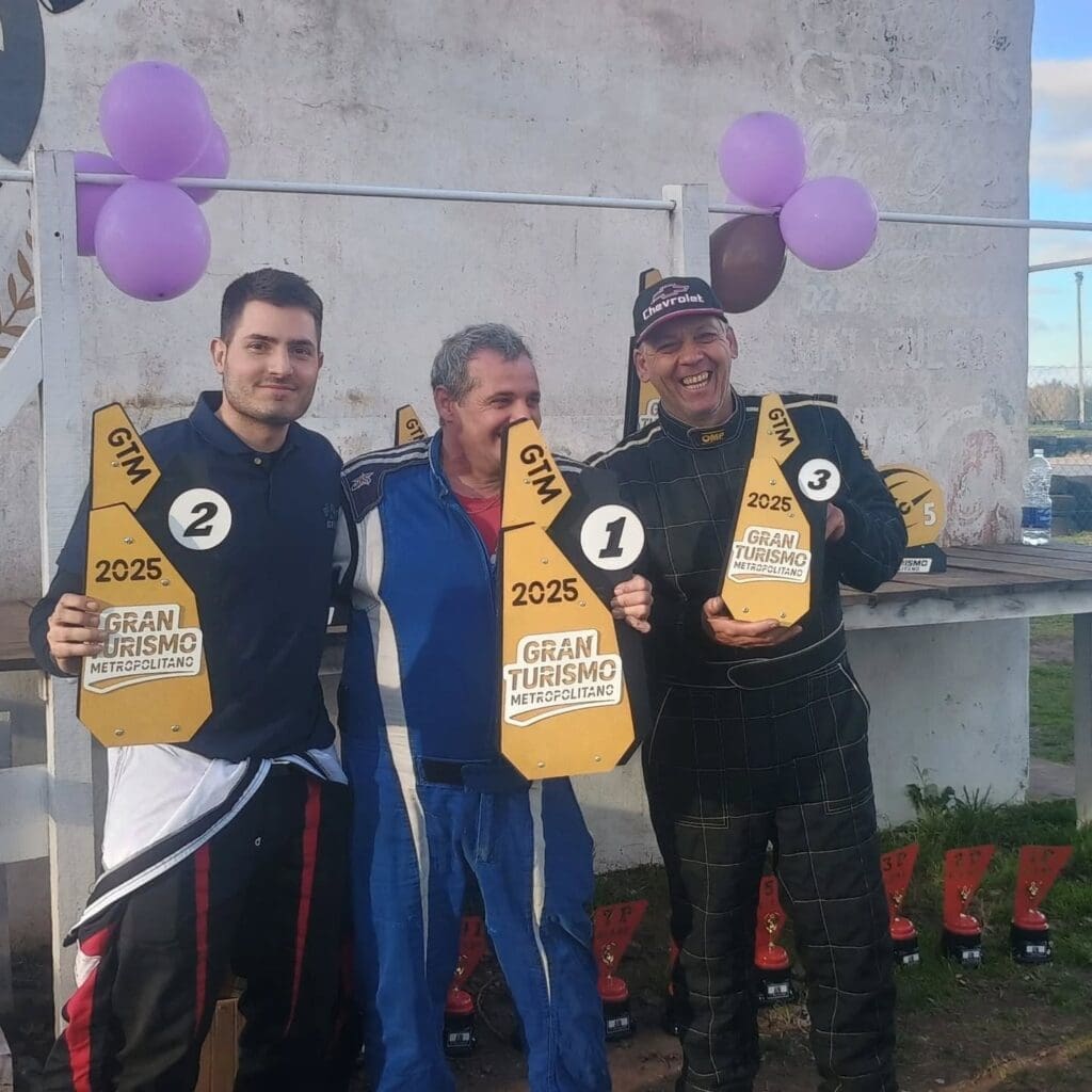 Con el signo del “Moño”: GTM pasó por General Belgrano 3 GTM podio 2