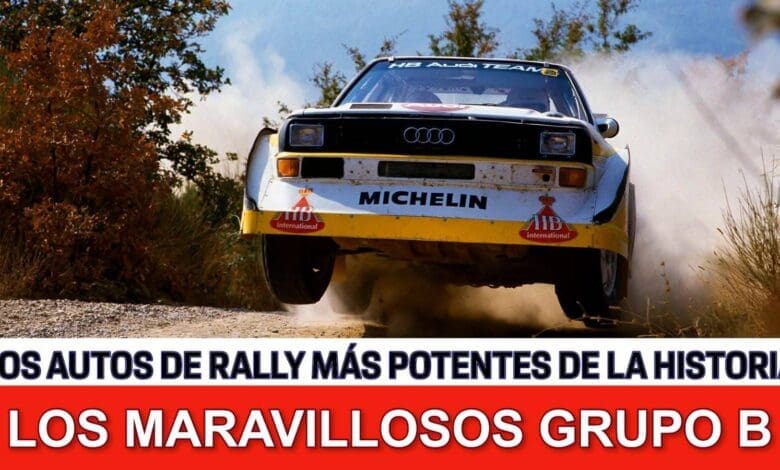 Los maravillosos Grupo B: P1 y los fabulosos autos de rally 1 P1 Rally potentes