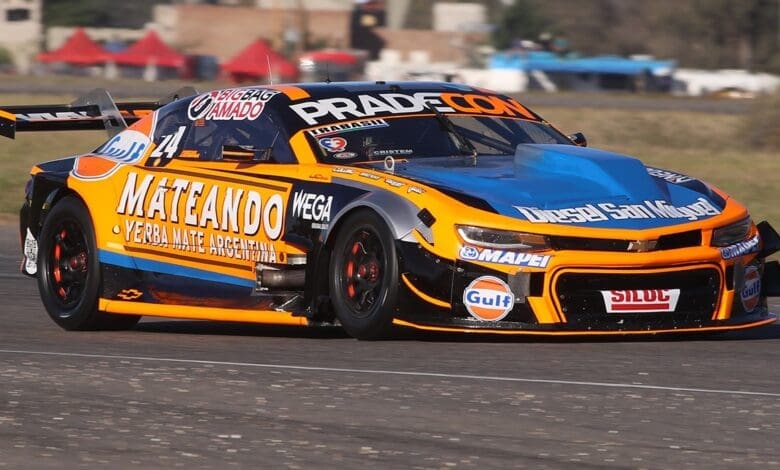 Extensa prueba: Ledesma ensayó con el Camaro en La Plata 1 Ledesma giró durante medio día en La Plata