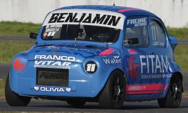 Damián Sotro: "El auto pegó un salto tremendo" 1 Amigos Fiat Sotro 1