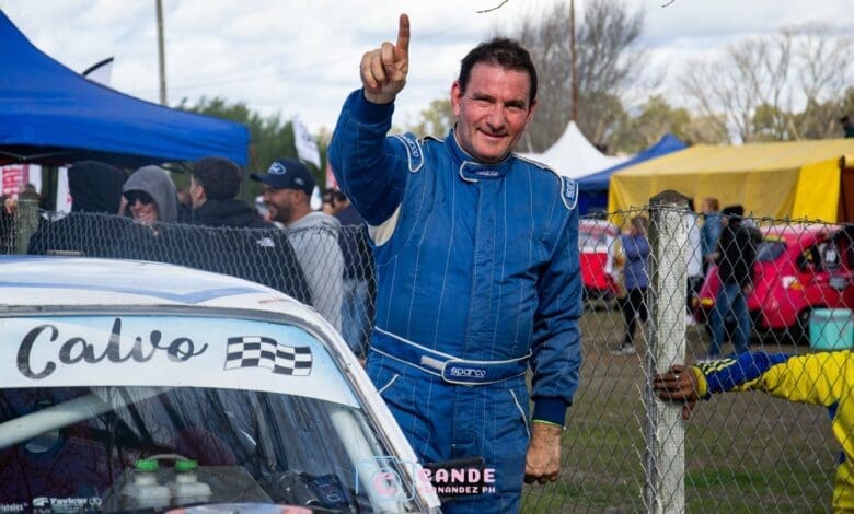 Calvo volvió a sonreír tras el triunfo