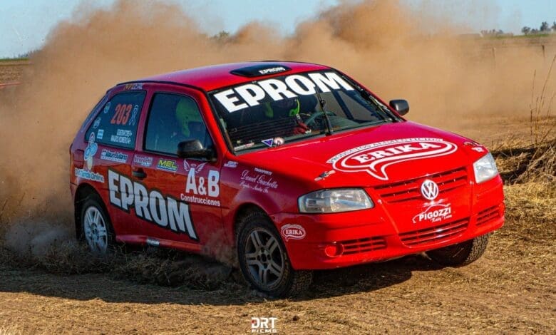 Gol al ángulo: Romero y Gobernatore celebraron en Hughes 1 Rally Santa N3 1