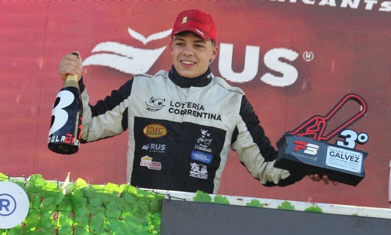 Playoff con optimismo: Benja Traverso subió al podio 1 Traverso Bs As 1
