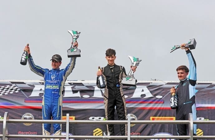 Carrerones en el “Mouras”: festejaron Dore y Gargaglione 1 F4 final 1 F6