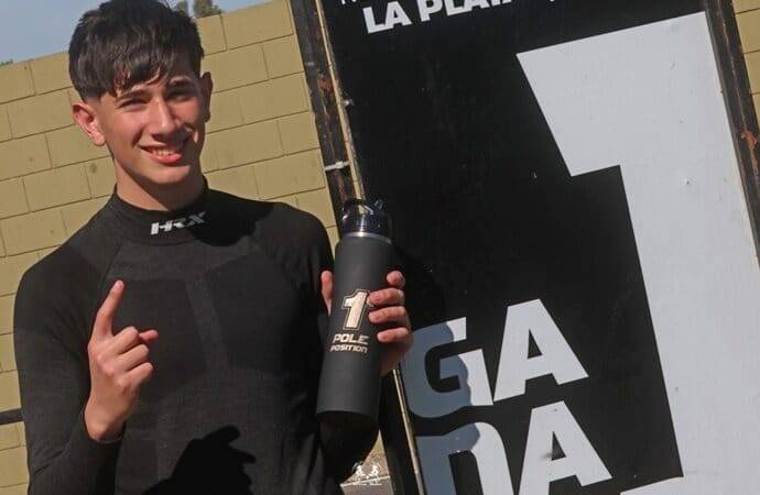 La primera pole: Santino Dore dominó la clasificación 1 F4 pole Dore