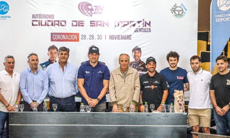 Firma y presentación: todo listo para el GP Coronación 1 Presen Mendoza